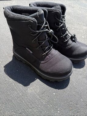 Kamik Black Kids Winter Boots